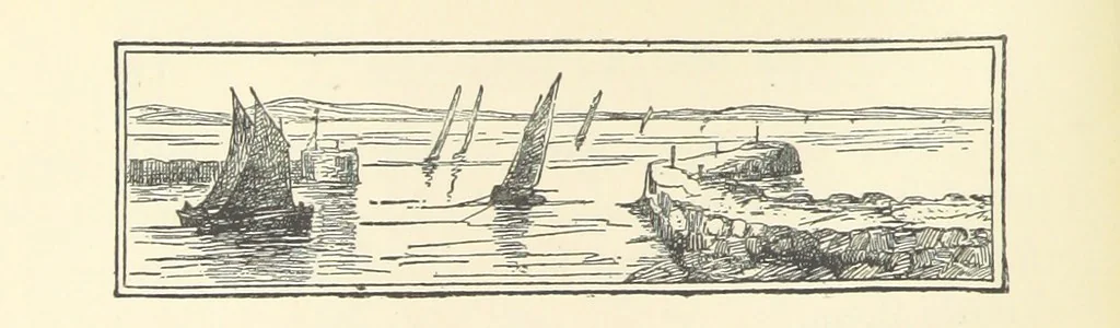 An illustration from A Woman's Word. [A tale, 1892, leaf 148