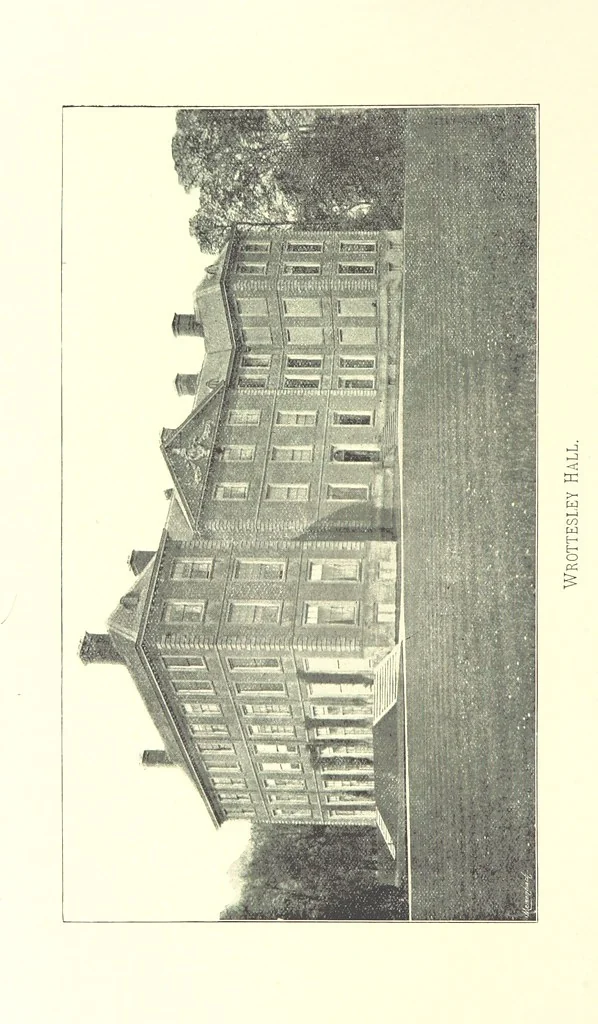 An illustration from A History of the parish of Tettenhall, in the county of Stafford. [With plates, 1894, leaf 174