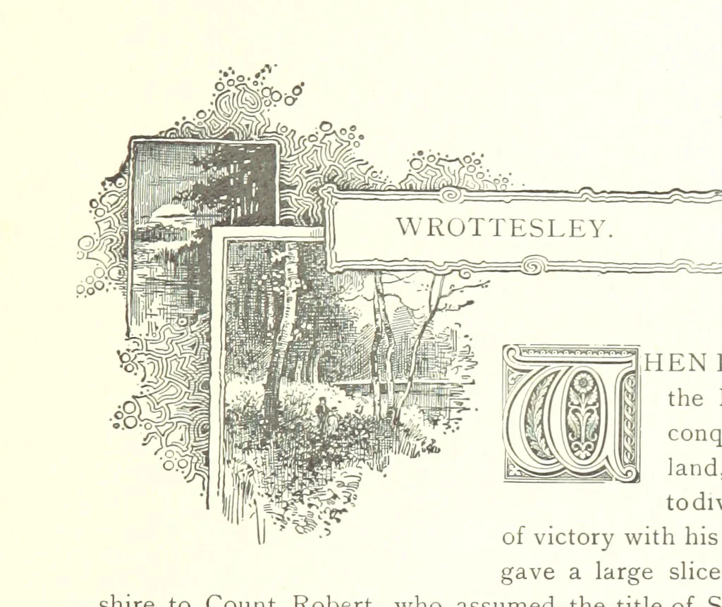 An illustration from A History of the parish of Tettenhall, in the county of Stafford. [With plates, 1894, leaf 177