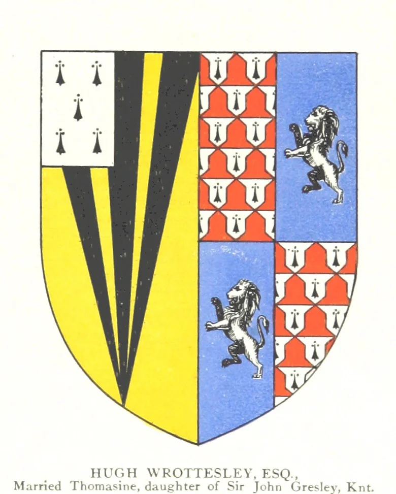 An illustration from A History of the parish of Tettenhall, in the county of Stafford. [With plates, 1894, leaf 307