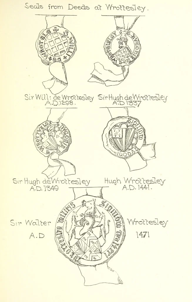 An illustration from A History of the parish of Tettenhall, in the county of Stafford. [With plates, 1894, leaf 361