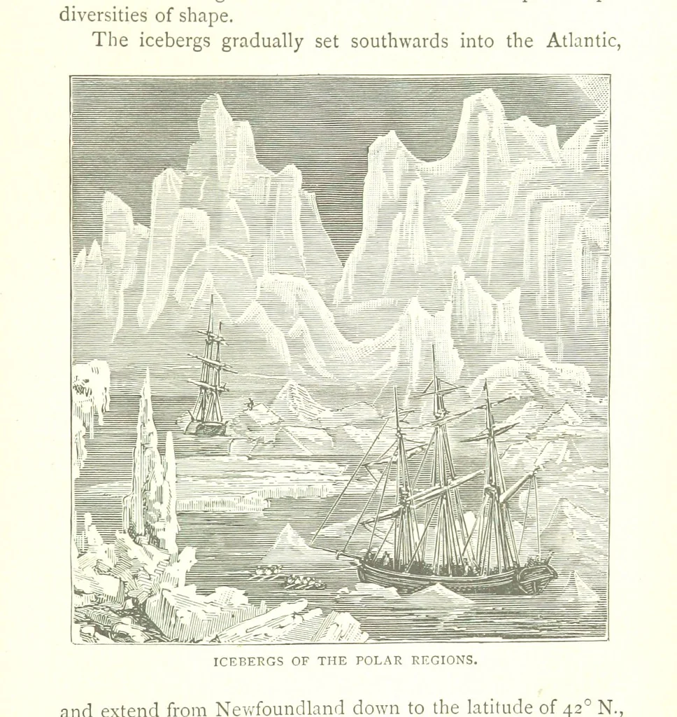 An illustration from Ships, Sailors, and the Sea, etc, 1887, leaf 109