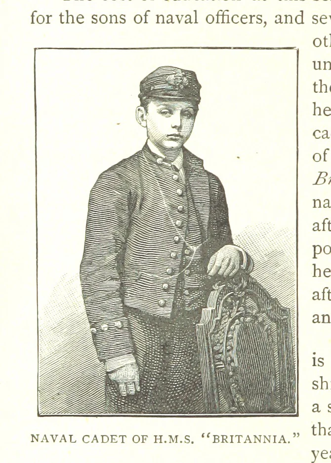 An illustration from Ships, Sailors, and the Sea, etc, 1887, leaf 318