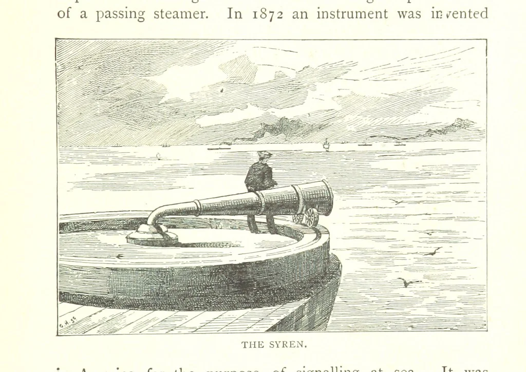 An illustration from Ships, Sailors, and the Sea, etc, 1887, leaf 77