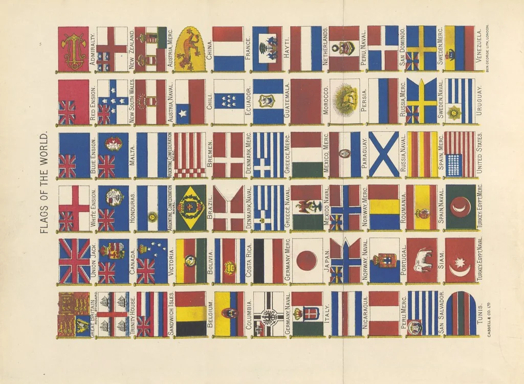 An illustration from Ships, Sailors, and the Sea, etc, 1887, leaf 8