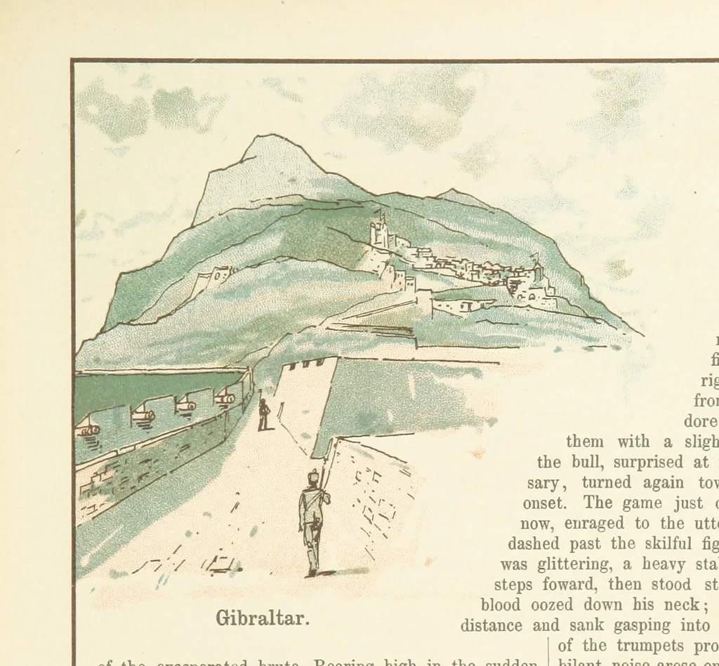 An illustration from A Journey round the World. With illustrations by C. Marr, 1888, leaf 15