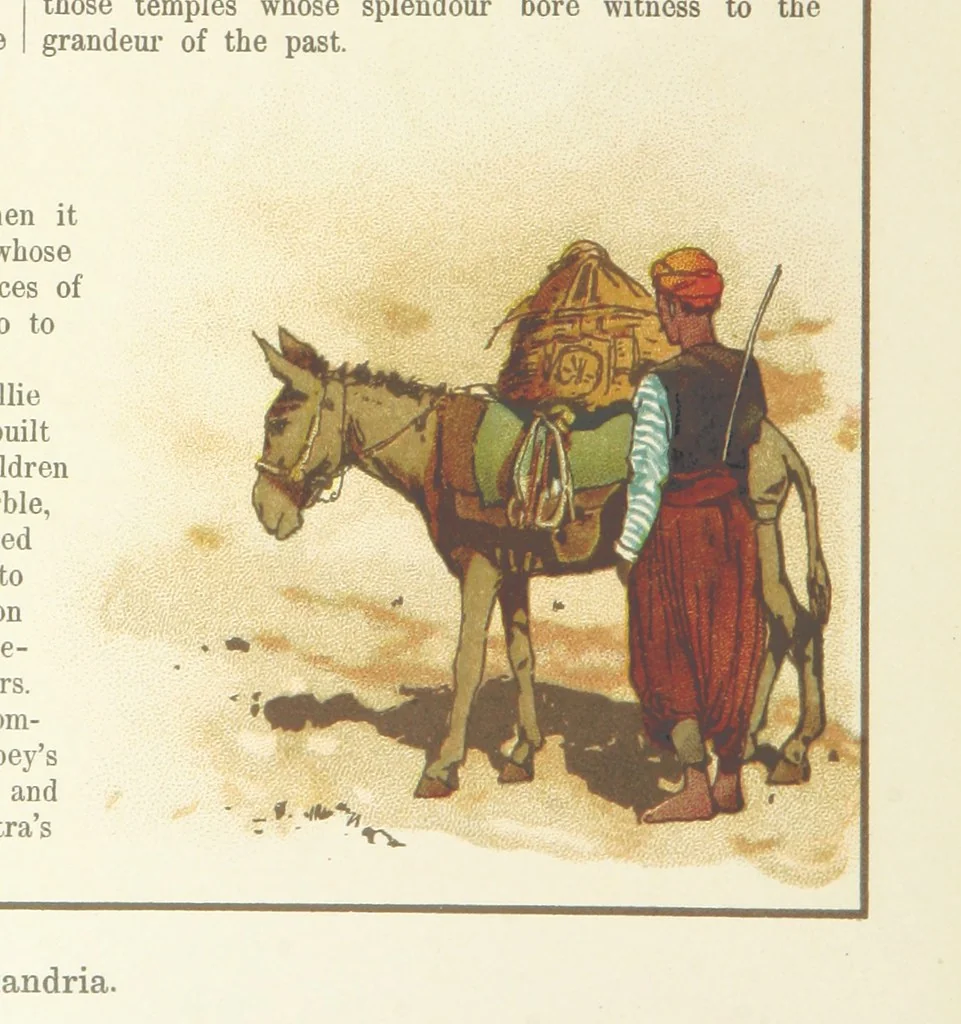 An illustration from A Journey round the World. With illustrations by C. Marr, 1888, leaf 16