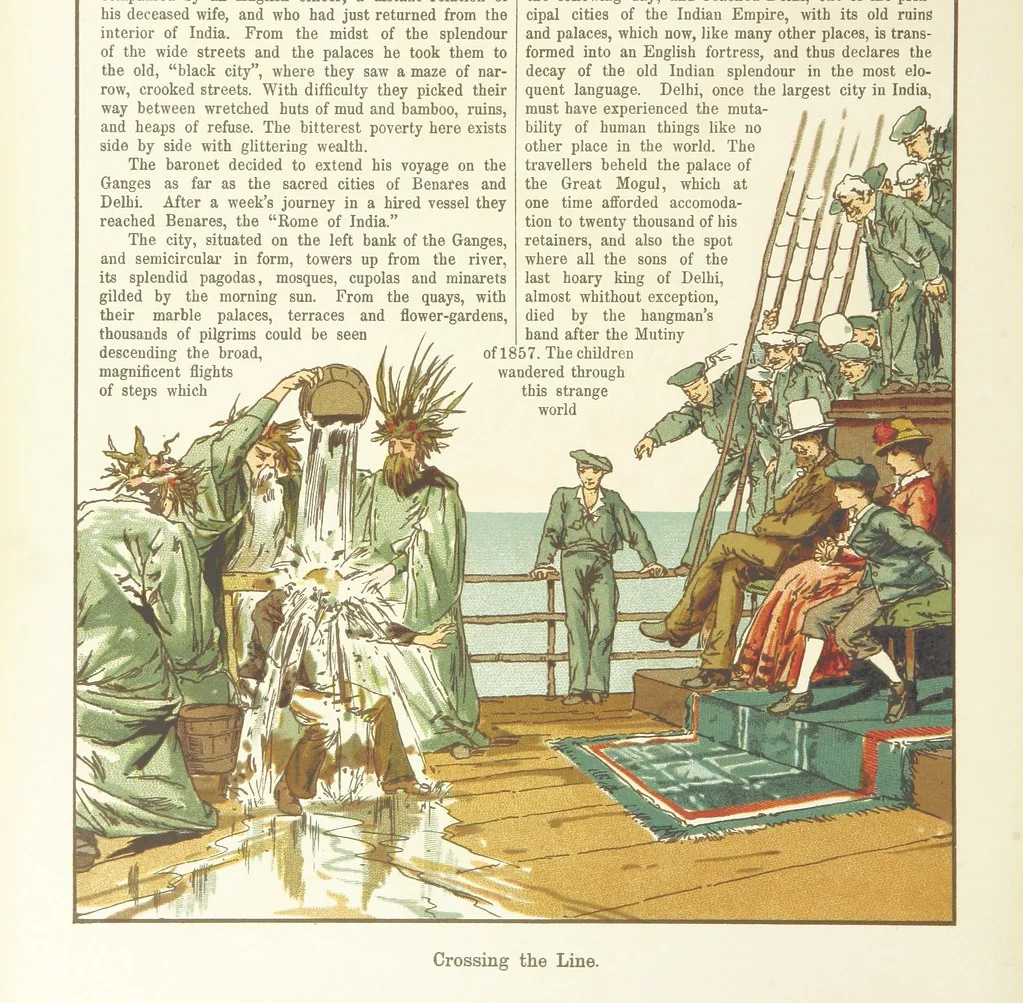 An illustration from A Journey round the World. With illustrations by C. Marr, 1888, leaf 24