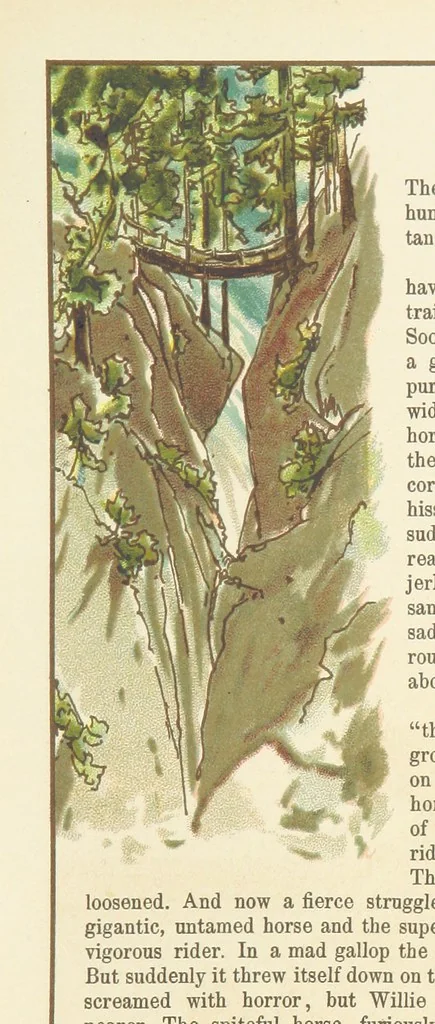 An illustration from A Journey round the World. With illustrations by C. Marr, 1888, leaf 37