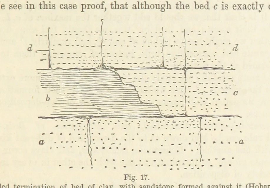An illustration from The Student's Manual of Geology, 1862, leaf 223