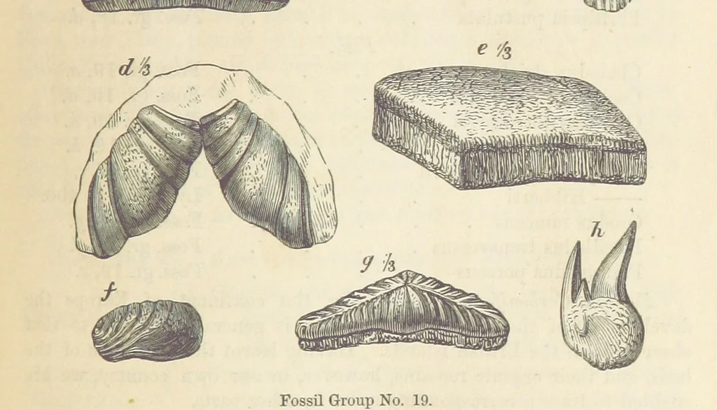An illustration from The Student's Manual of Geology, 1862, leaf 557