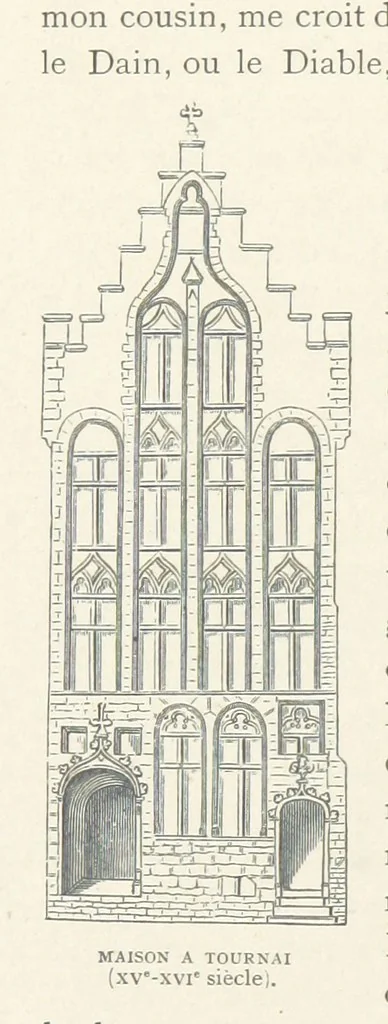 An illustration from Histoire de Belgique depuis les temps primitits jusqu'à nos jours. [With coloured illustrations, 1895, leaf 118