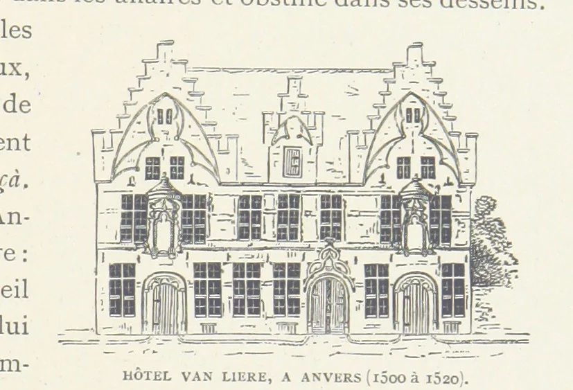 An illustration from Histoire de Belgique depuis les temps primitits jusqu'à nos jours. [With coloured illustrations, 1895, leaf 155
