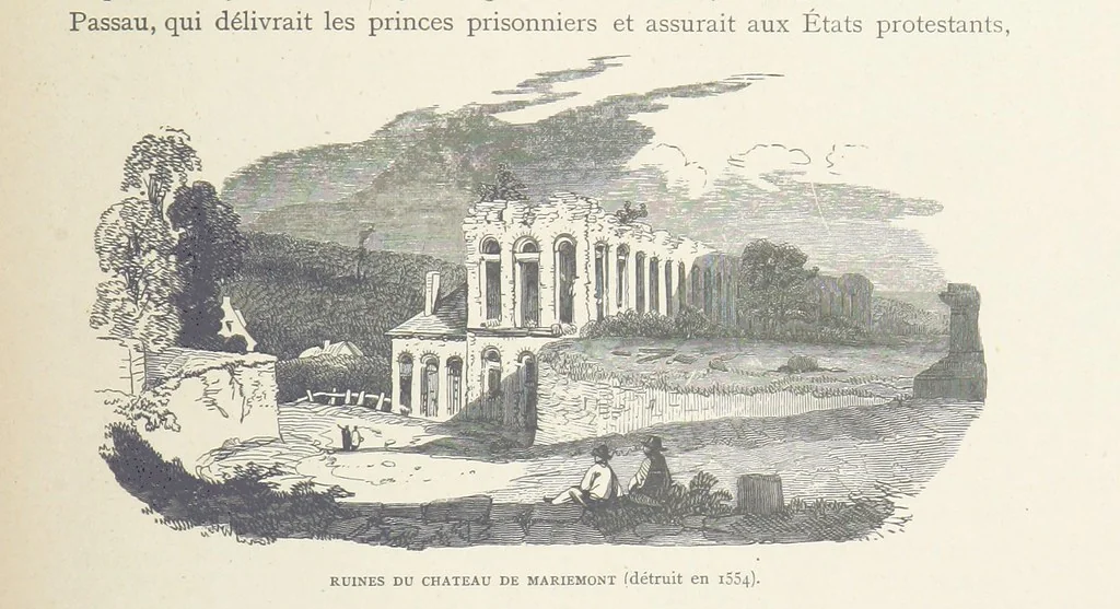 An illustration from Histoire de Belgique depuis les temps primitits jusqu'à nos jours. [With coloured illustrations, 1895, leaf 179