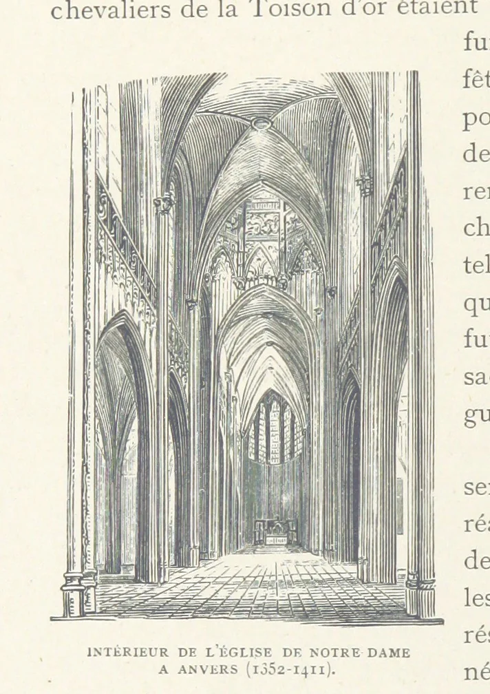 An illustration from Histoire de Belgique depuis les temps primitits jusqu'à nos jours. [With coloured illustrations, 1895, leaf 204