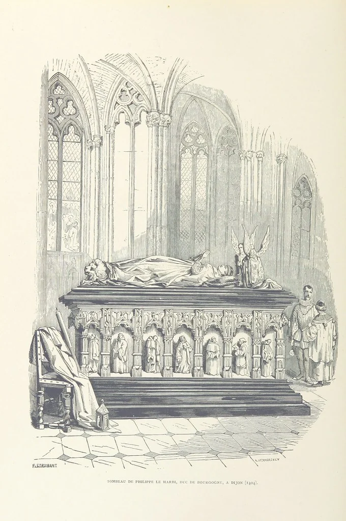 An illustration from Histoire de Belgique depuis les temps primitits jusqu'à nos jours. [With coloured illustrations, 1895, leaf 22