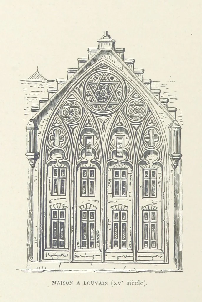 An illustration from Histoire de Belgique depuis les temps primitits jusqu'à nos jours. [With coloured illustrations, 1895, leaf 34