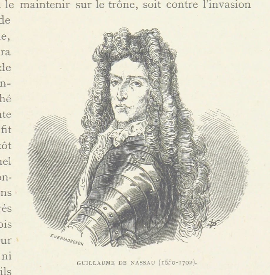An illustration from Histoire de Belgique depuis les temps primitits jusqu'à nos jours. [With coloured illustrations, 1895, leaf 361