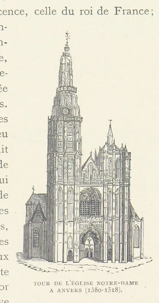 An illustration from Histoire de Belgique depuis les temps primitits jusqu'à nos jours. [With coloured illustrations, 1895, leaf 63