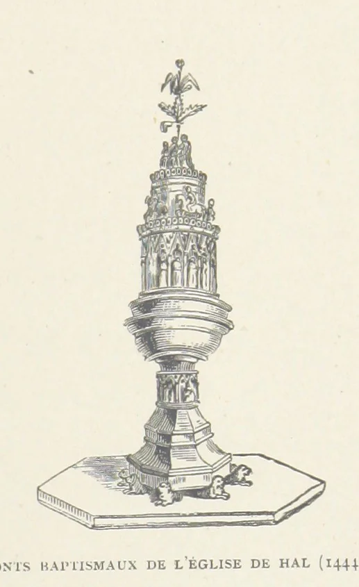 An illustration from Histoire de Belgique depuis les temps primitits jusqu'à nos jours. [With coloured illustrations, 1895, leaf 83