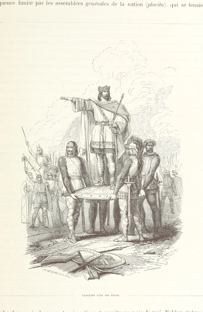 An illustration from Histoire de la Belgique ... Troisième edition, entièrement refondue et ... augmentée, etc, 1853, leaf 105