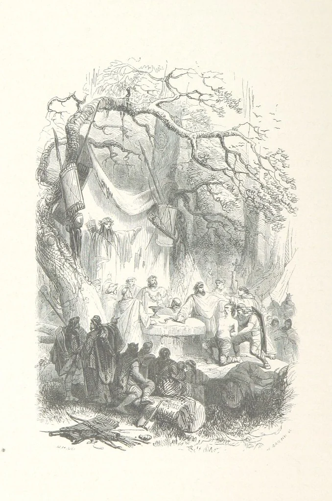 An illustration from Histoire de la Belgique ... Troisième edition, entièrement refondue et ... augmentée, etc, 1853, leaf 110