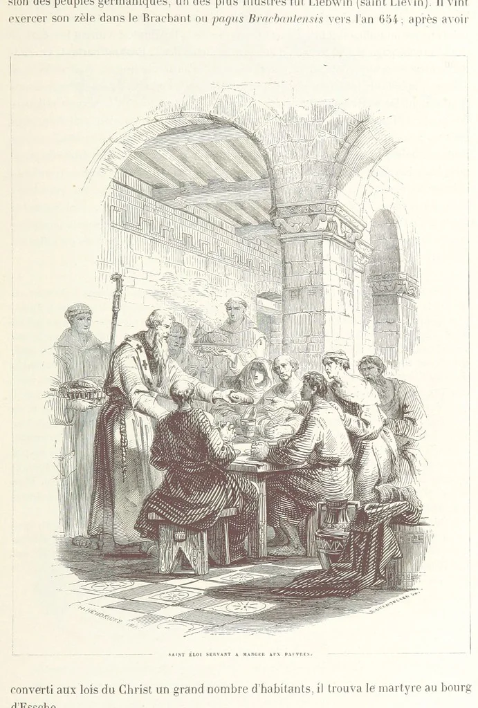 An illustration from Histoire de la Belgique ... Troisième edition, entièrement refondue et ... augmentée, etc, 1853, leaf 115