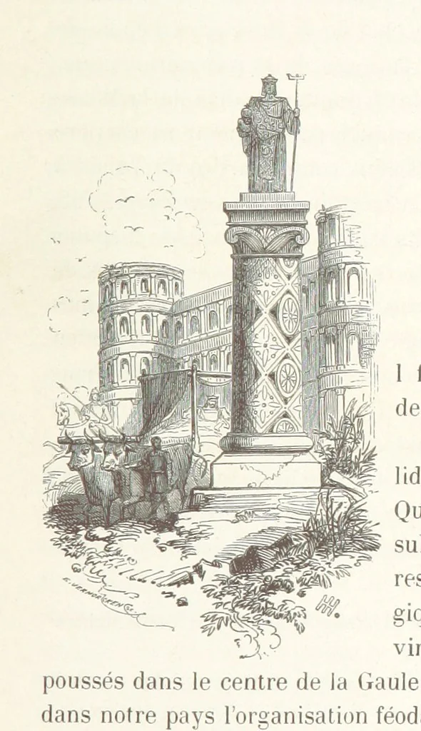 An illustration from Histoire de la Belgique ... Troisième edition, entièrement refondue et ... augmentée, etc, 1853, leaf 117