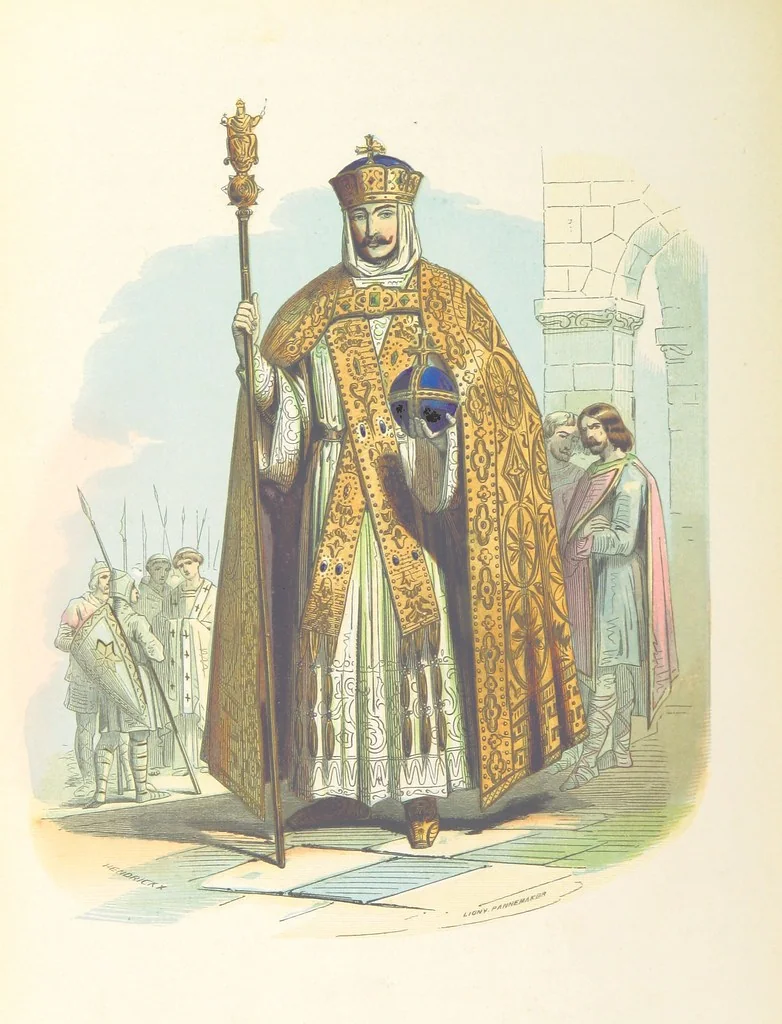 An illustration from Histoire de la Belgique ... Troisième edition, entièrement refondue et ... augmentée, etc, 1853, leaf 128
