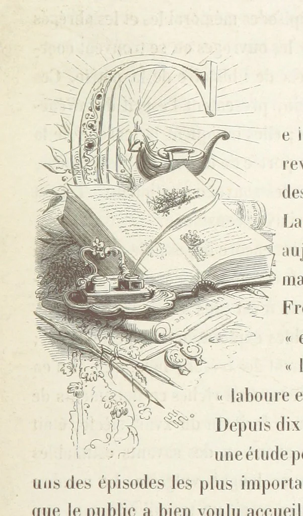 An illustration from Histoire de la Belgique ... Troisième edition, entièrement refondue et ... augmentée, etc, 1853, leaf 13