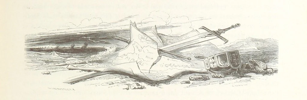 An illustration from Histoire de la Belgique ... Troisième edition, entièrement refondue et ... augmentée, etc, 1853, leaf 145