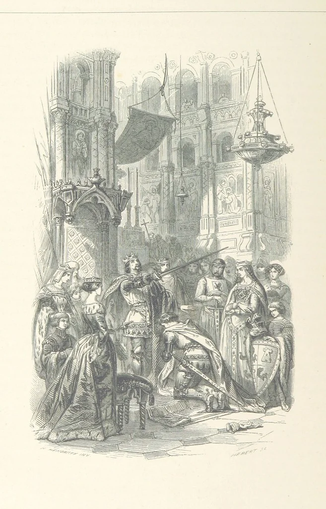An illustration from Histoire de la Belgique ... Troisième edition, entièrement refondue et ... augmentée, etc, 1853, leaf 190