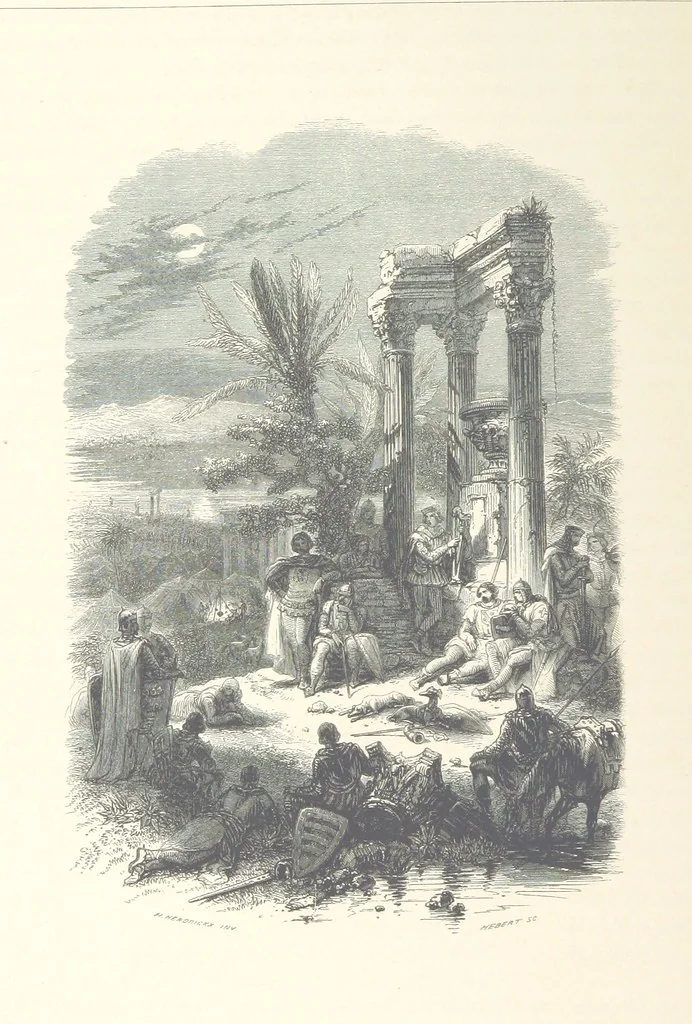 An illustration from Histoire de la Belgique ... Troisième edition, entièrement refondue et ... augmentée, etc, 1853, leaf 206