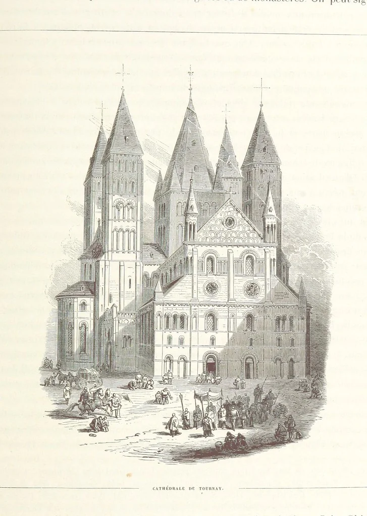 An illustration from Histoire de la Belgique ... Troisième edition, entièrement refondue et ... augmentée, etc, 1853, leaf 215