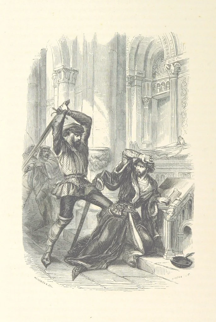 An illustration from Histoire de la Belgique ... Troisième edition, entièrement refondue et ... augmentée, etc, 1853, leaf 232