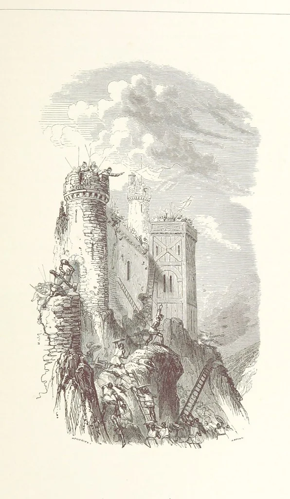 An illustration from Histoire de la Belgique ... Troisième edition, entièrement refondue et ... augmentée, etc, 1853, leaf 243
