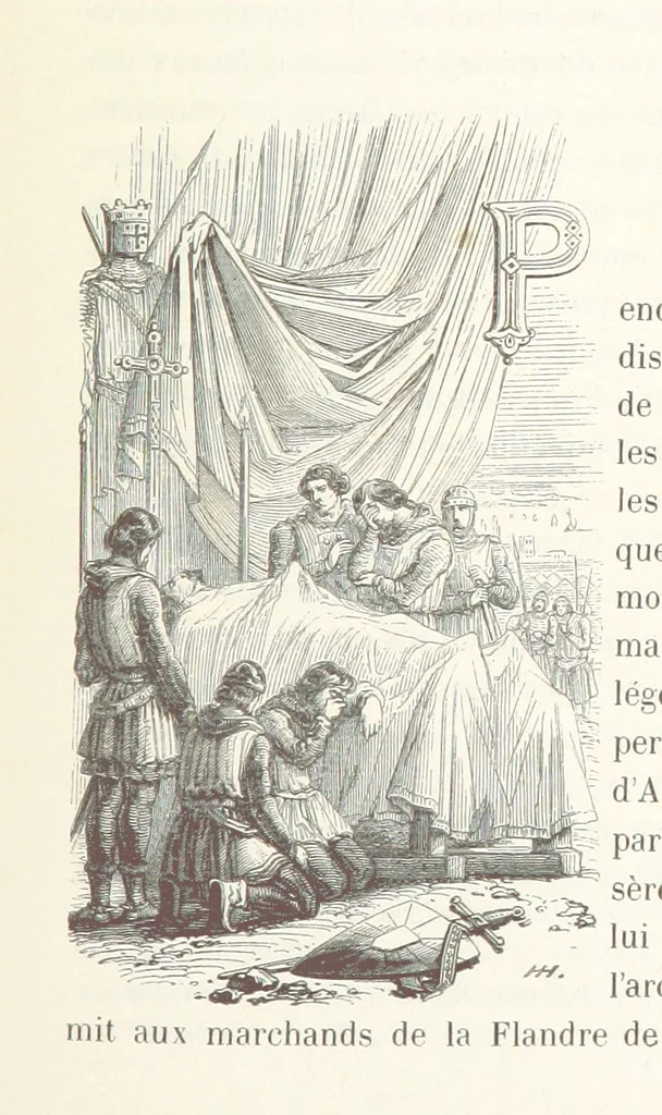 An illustration from Histoire de la Belgique ... Troisième edition, entièrement refondue et ... augmentée, etc, 1853, leaf 245