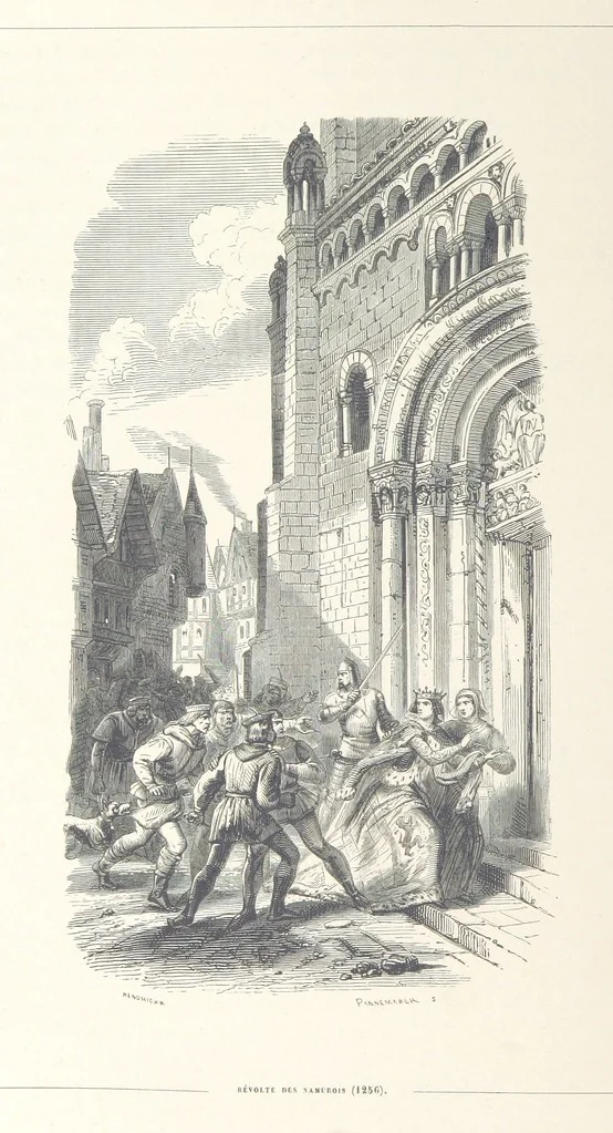 An illustration from Histoire de la Belgique ... Troisième edition, entièrement refondue et ... augmentée, etc, 1853, leaf 260