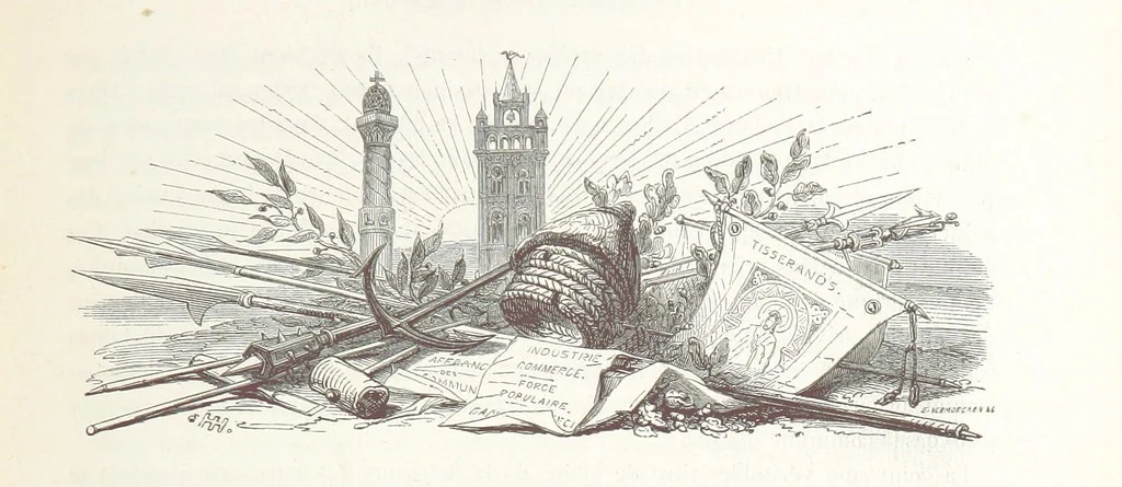 An illustration from Histoire de la Belgique ... Troisième edition, entièrement refondue et ... augmentée, etc, 1853, leaf 261