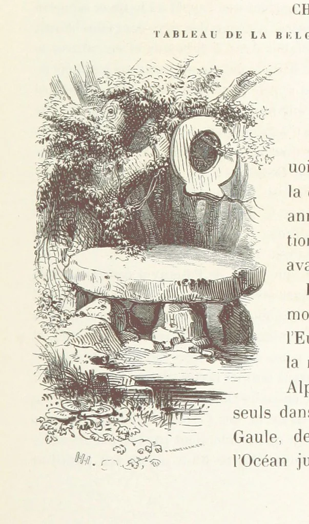 An illustration from Histoire de la Belgique ... Troisième edition, entièrement refondue et ... augmentée, etc, 1853, leaf 27