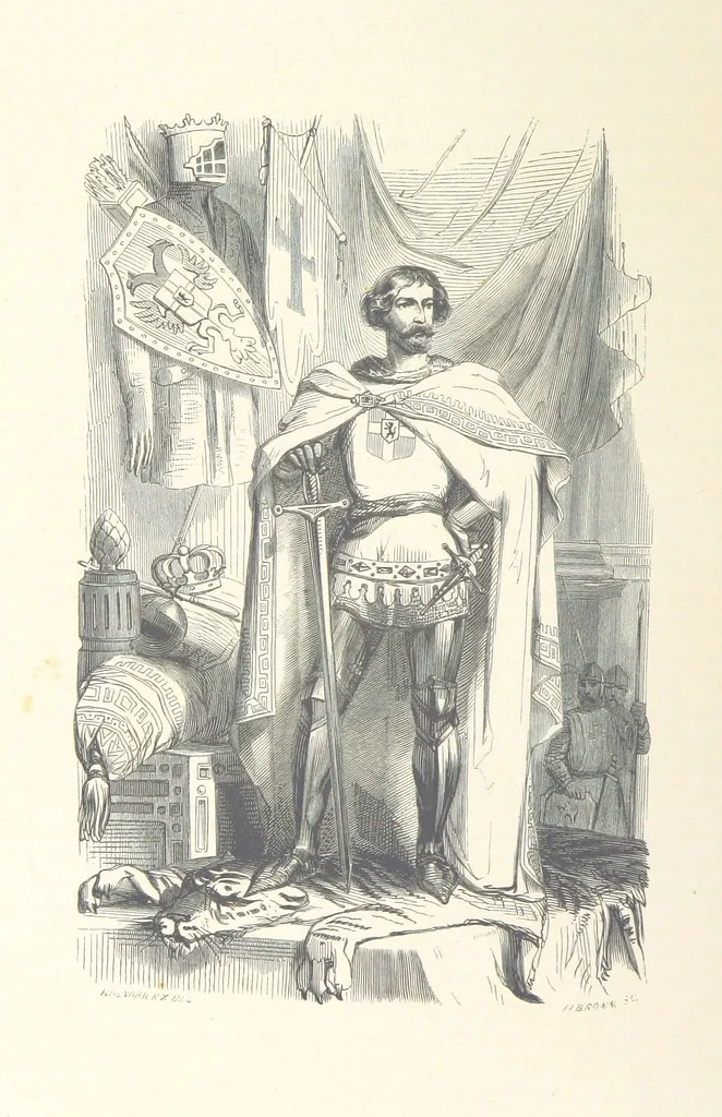 An illustration from Histoire de la Belgique ... Troisième edition, entièrement refondue et ... augmentée, etc, 1853, leaf 276