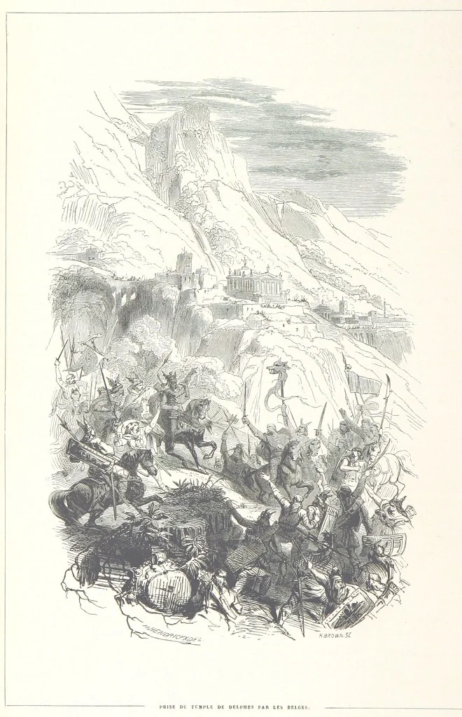 An illustration from Histoire de la Belgique ... Troisième edition, entièrement refondue et ... augmentée, etc, 1853, leaf 30