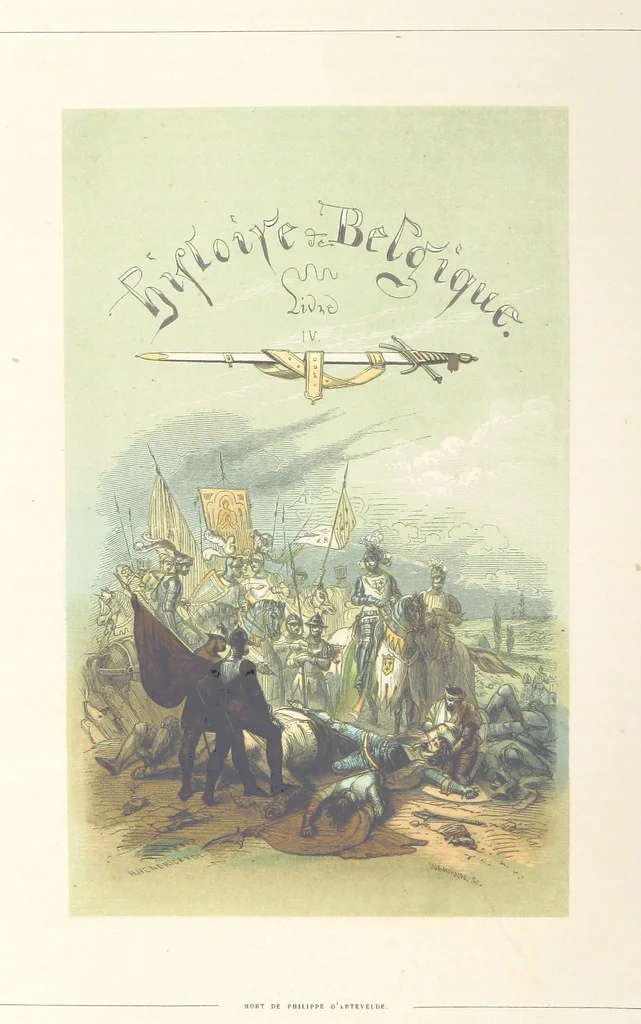 An illustration from Histoire de la Belgique ... Troisième edition, entièrement refondue et ... augmentée, etc, 1853, leaf 326