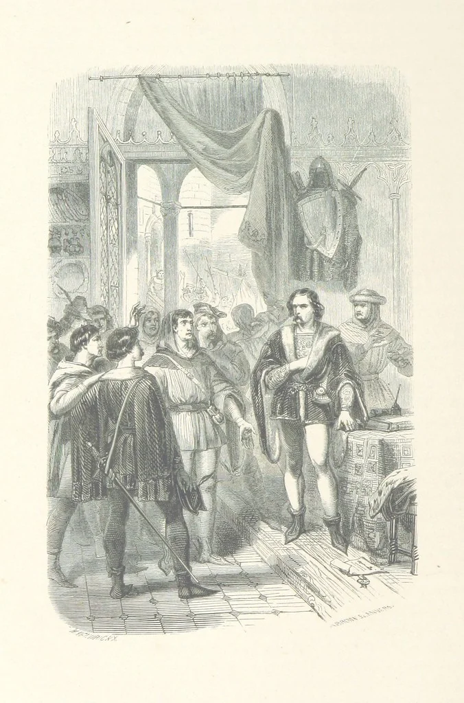An illustration from Histoire de la Belgique ... Troisième edition, entièrement refondue et ... augmentée, etc, 1853, leaf 366