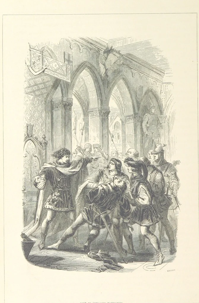 An illustration from Histoire de la Belgique ... Troisième edition, entièrement refondue et ... augmentée, etc, 1853, leaf 382