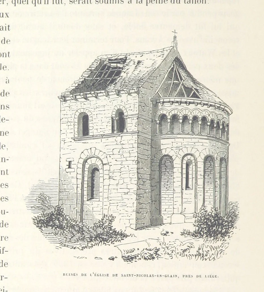 An illustration from Histoire de la Belgique ... Troisième edition, entièrement refondue et ... augmentée, etc, 1853, leaf 390