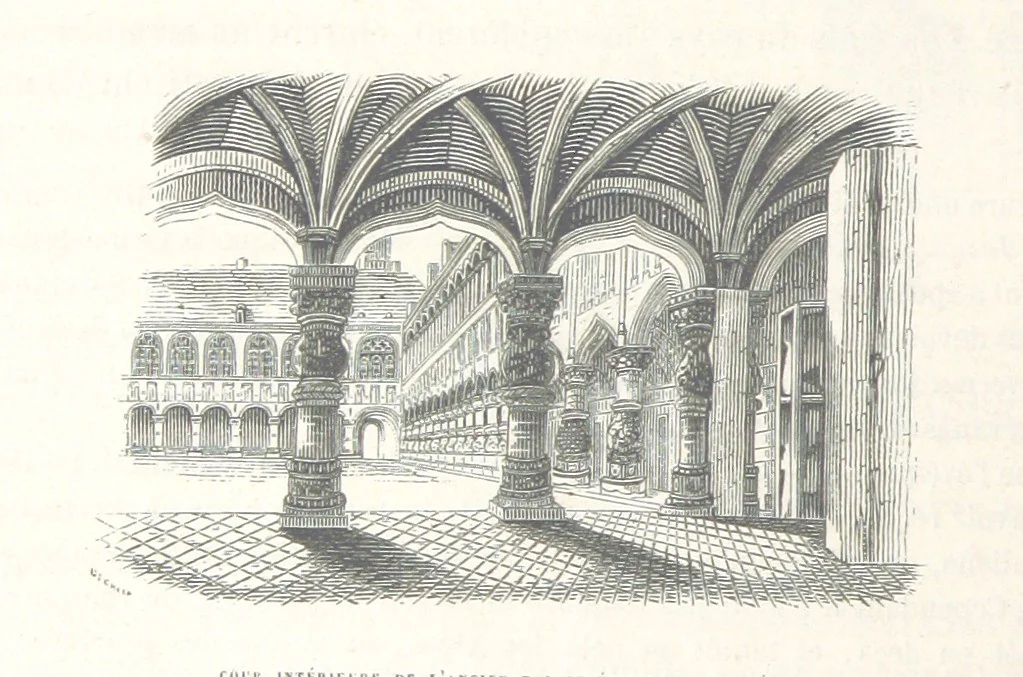 An illustration from Histoire de la Belgique ... Troisième edition, entièrement refondue et ... augmentée, etc, 1853, leaf 392