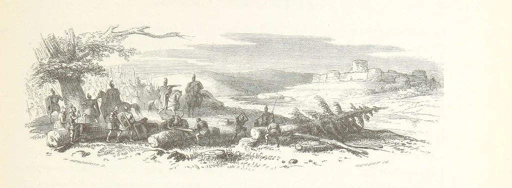 An illustration from Histoire de la Belgique ... Troisième edition, entièrement refondue et ... augmentée, etc, 1853, leaf 41