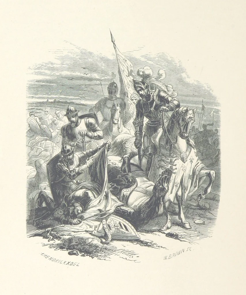 An illustration from Histoire de la Belgique ... Troisième edition, entièrement refondue et ... augmentée, etc, 1853, leaf 438