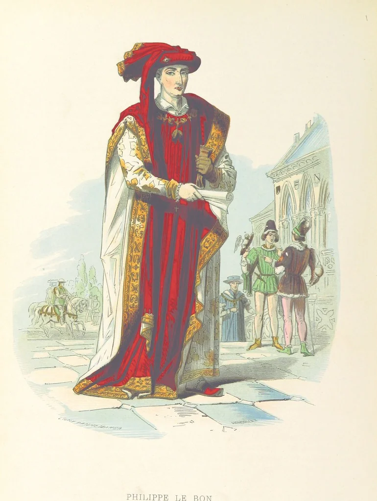 An illustration from Histoire de la Belgique ... Troisième edition, entièrement refondue et ... augmentée, etc, 1853, leaf 442